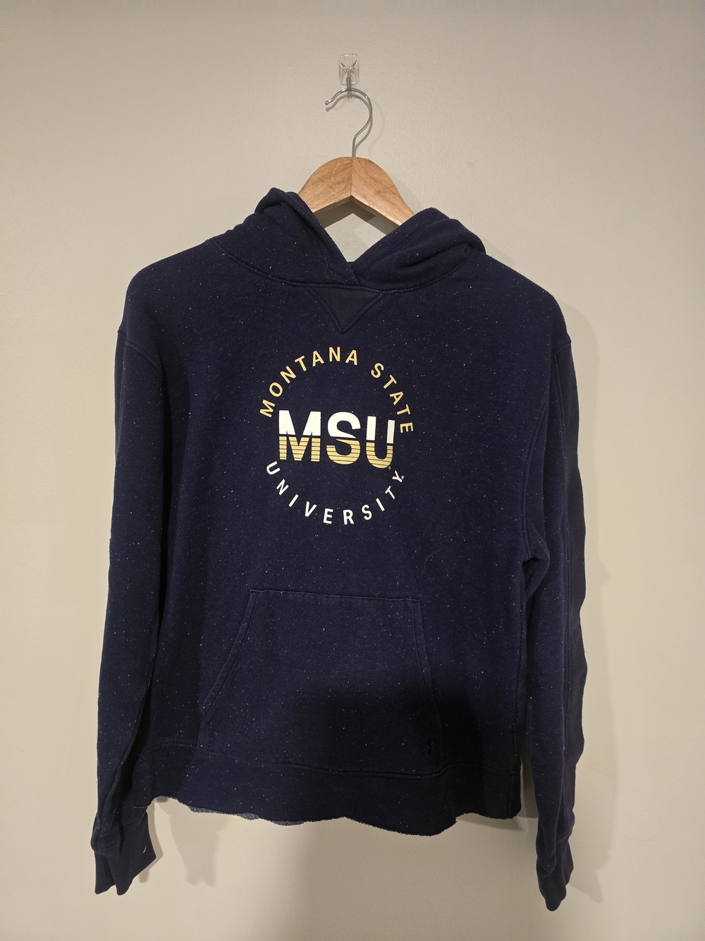 Under Armour Navy MSU Montana State University Logo Hoodie